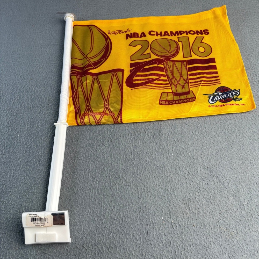 Cleveland Cavaliers 2016 NBA Champions Car Flag Rico Industries FG730 NBA Finals